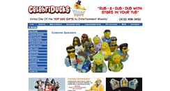Desktop Screenshot of celebriducks.com